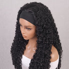 Burmese Curly Headband Human Hair Wig (Glueless, Ready-to-Wear) Natural Black LINKTOWIG