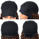Burmese Curly Headband Human Hair Wig (Glueless, Ready-to-Wear) Natural Espresso Brown LINKTOWIG