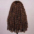 Burmese Curly Headband Human Hair Wig (Glueless, Ready-to-Wear) Natural Espresso Brown LINKTOWIG