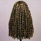 Burmese Curly Headband Human Hair Wig (Glueless, Ready-to-Wear) Natural Piano Highlight Silver Grey LINKTOWIG