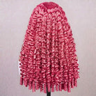 Burmese Curly Headband Human Hair Wig (Glueless, Ready-to-Wear) Natural pink LINKTOWIG