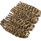 Burmese Curly Luxury Natural Hair Weft – 100% Virgin Human Hair / Wig Ash Brown LINKTOWIG