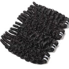 Burmese Curly Luxury Natural Hair Weft – 100% Virgin Human Hair / Wig Black LINKTOWIG