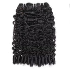 Burmese Curly Luxury Natural Hair Weft – 100% Virgin Human Hair / Wig Black LINKTOWIG