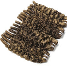 Burmese Curly Luxury Natural Hair Weft – 100% Virgin Human Hair / Wig Chocolate Brown LINKTOWIG