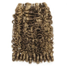 Burmese Curly Luxury Natural Hair Weft – 100% Virgin Human Hair / Wig Chocolate Brown LINKTOWIG