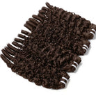 Burmese Curly Luxury Natural Hair Weft – 100% Virgin Human Hair / Wig Espresso Brown LINKTOWIG