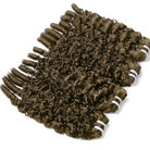 Burmese Curly Luxury Natural Hair Weft – 100% Virgin Human Hair / Wig Medium Chestnut Brown LINKTOWIG