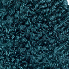 Burmese Curly Luxury Natural Hair Weft – 100% Virgin Human Hair / Wig Teal Green LINKTOWIG