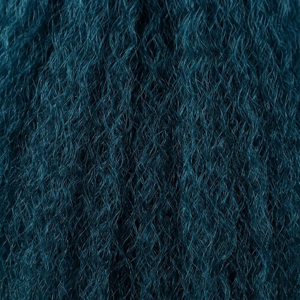 Coarse Yaki HD Lace Super Natural Lace Frontal Human Hair Wigs Dark Emerald Green LINKTOWIG