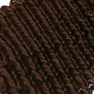 Deep Wave 100% Raw Virgin  Human Hair Bundles - (No Weft) Bulk Hair / Espresso Brown LINKTOWIG