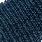 Deep Wave 100% Raw Virgin  Human Hair Bundles - (No Weft) Bulk Hair / Midnight Blue LINKTOWIG