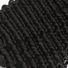 Deep Wave Bob Side Part  HD Lace Front Wig 100% Virgin Human Hair / Black LINKTOWIG