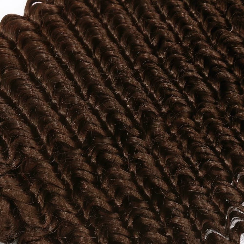 Deep Wave Bob Side Part  HD Lace Front Wig 100% Virgin Human Hair / Espresso Brown LINKTOWIG