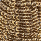 Deep Wave Bob Side Part  HD Lace Front Wig 100% Virgin Human Hair / Honey Brown LINKTOWIG