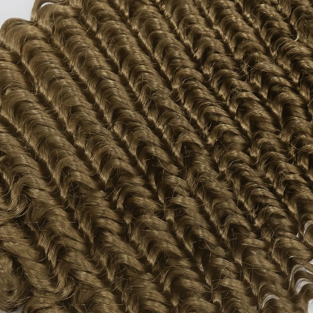 Deep Wave Bob Side Part  HD Lace Front Wig 100% Virgin Human Hair / Medium Chestnut Brown LINKTOWIG