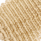 Deep Wave Bob Side Part  HD Lace Front Wig 100% Virgin Human Hair / Platinum Blonde LINKTOWIG