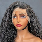 Deep Wave Bob Side Part  HD Lace Front Wig 100% Virgin Human Hair / Silver Grey LINKTOWIG