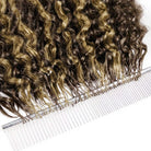 Deep Wave Hair Bundles / Feather Hair Extensions — 100% Virgin Human Hair / Chocolate Brown LINKTOWIG
