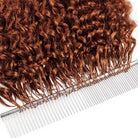 Deep Wave Hair Bundles / Feather Hair Extensions — 100% Virgin Human Hair / Copper Orange LINKTOWIG