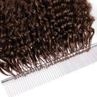 Deep Wave Hair Bundles / Feather Hair Extensions — 100% Virgin Human Hair / Espresso Brown LINKTOWIG