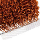Deep Wave Hair Bundles / Feather Hair Extensions — 100% Virgin Human Hair / Ginger Orange LINKTOWIG