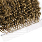 Deep Wave Hair Bundles / Feather Hair Extensions — 100% Virgin Human Hair / Honey Brown LINKTOWIG