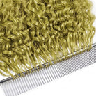 Deep Wave Hair Bundles / Feather Hair Extensions — 100% Virgin Human Hair / Olive Green Blonde LINKTOWIG