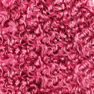 Deep Wave Hair Bundles / Feather Hair Extensions — 100% Virgin Human Hair / pink LINKTOWIG