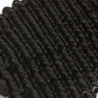 Deep Wave HD Lace Super Natural Lace Frontal Human Hair Wigs Black LINKTOWIG