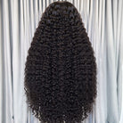 Deep Wave HD Lace Super Natural Lace Frontal Human Hair Wigs Black LINKTOWIG