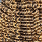 Deep Wave HD Lace Super Natural Lace Frontal Human Hair Wigs Chocolate Brown LINKTOWIG