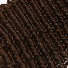 Deep Wave HD Lace Super Natural Lace Frontal Human Hair Wigs Espresso Brown LINKTOWIG