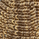 Deep Wave HD Lace Super Natural Lace Frontal Human Hair Wigs Honey Brown LINKTOWIG