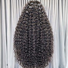 Deep Wave HD Lace Super Natural Lace Frontal Human Hair Wigs Silver Grey LINKTOWIG