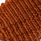 Deep Wave Headband Human Hair Wig (Glueless, Ready-to-Wear) Natural Ginger Orange LINKTOWIG