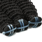 Deep Wave Luxury Natural Hair Weft – 100% Virgin Human Hair / Wig Black LINKTOWIG