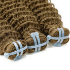 Deep Wave Luxury Natural Hair Weft – 100% Virgin Human Hair / Wig Chocolate Brown LINKTOWIG