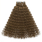 Deep Wave Luxury Natural Hair Weft – 100% Virgin Human Hair / Wig Chocolate Brown LINKTOWIG