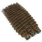Deep Wave Luxury Natural Hair Weft – 100% Virgin Human Hair / Wig Chocolate Brown LINKTOWIG