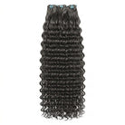 Deep Wave Luxury Natural Hair Weft – 100% Virgin Human Hair / Wig Silver Grey LINKTOWIG
