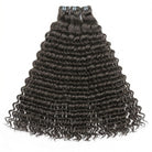 Deep Wave Luxury Natural Hair Weft – 100% Virgin Human Hair / Wig Silver Grey LINKTOWIG