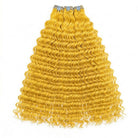 Deep Wave Luxury Natural Hair Weft – 100% Virgin Human Hair / Wig Yellow LINKTOWIG
