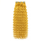 Deep Wave Luxury Natural Hair Weft – 100% Virgin Human Hair / Wig Yellow LINKTOWIG