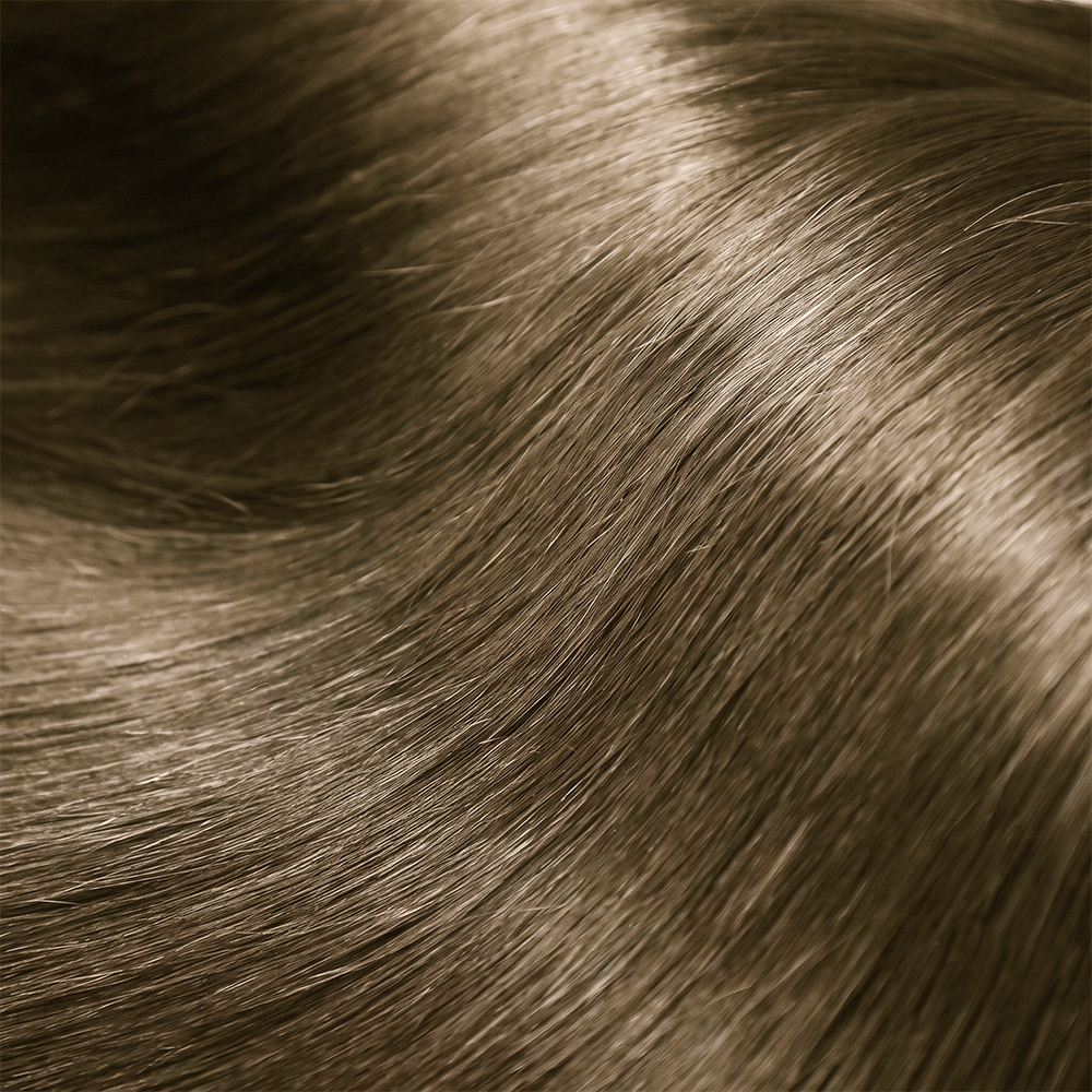 Hair Weft Luxury Natural Straight  — 100% Virgin Human Hair Extensions Chocolate Brown LINKTOWIG