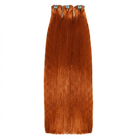 Hair Weft Luxury Natural Straight  — 100% Virgin Human Hair Extensions Ginger Orange LINKTOWIG
