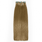 Hair Weft Luxury Natural Straight  — 100% Virgin Human Hair Extensions Medium Chestnut Brown LINKTOWIG