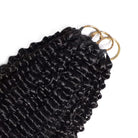 Kinky Curly Hair Bundles / Feather Hair Extensions — 100% Virgin Human Hair / Black LINKTOWIG