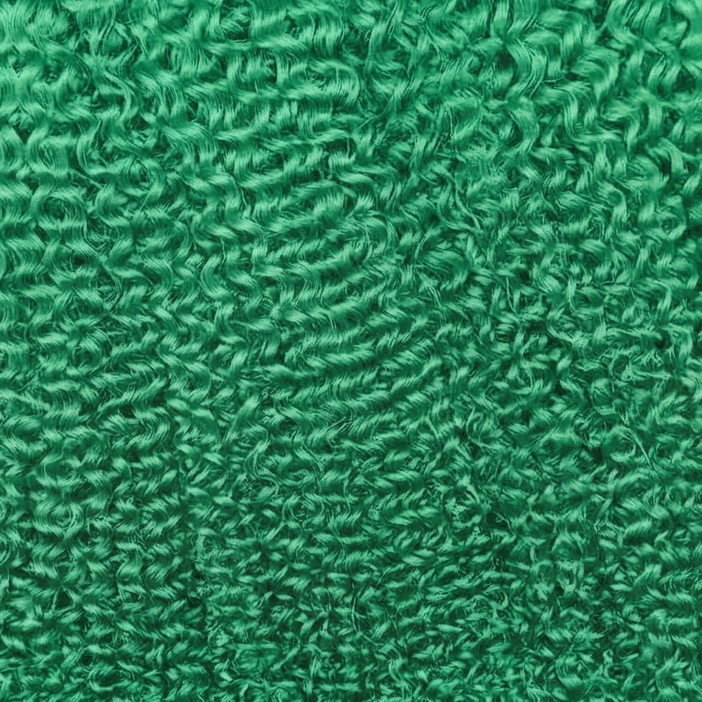Kinky Curly Hair Bundles / Feather Hair Extensions — 100% Virgin Human Hair / Dark Emerald Green LINKTOWIG