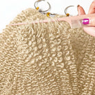 Kinky Curly Hair Bundles / Feather Hair Extensions — 100% Virgin Human Hair / Platinum Blonde LINKTOWIG